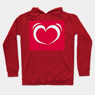 Big bold Heart Hoodie